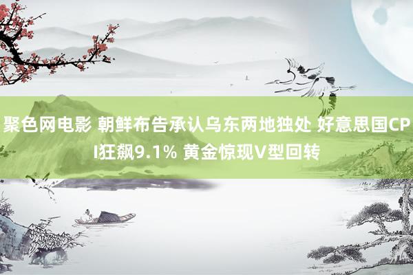 聚色网电影 朝鲜布告承认乌东两地独处 好意思国CPI狂飙9.1% 黄金惊现V型回转